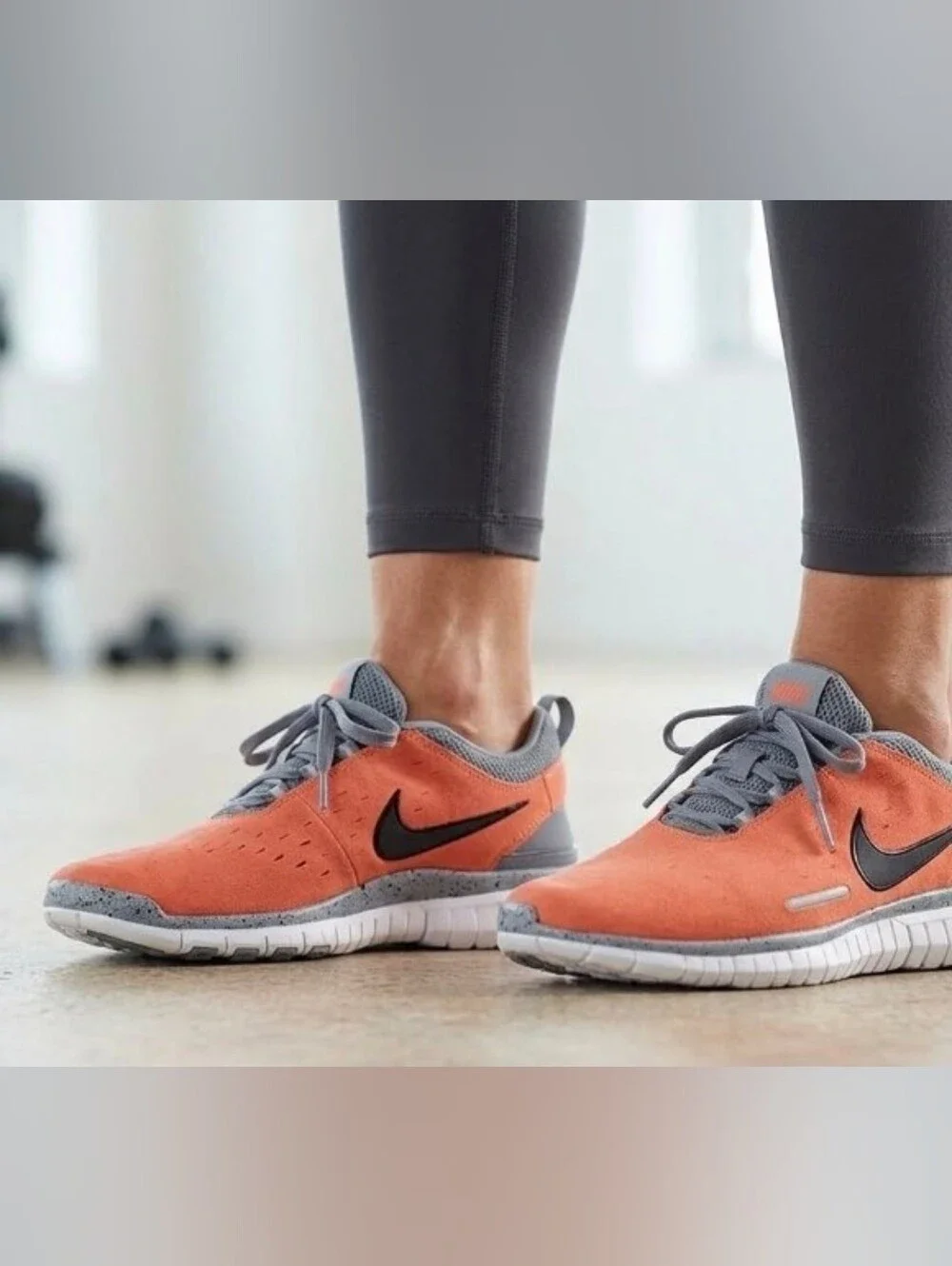 ❤️NIKE NWOB>>>Women'sFree OG'14orange running shoes/sneakers 🤍Size 13